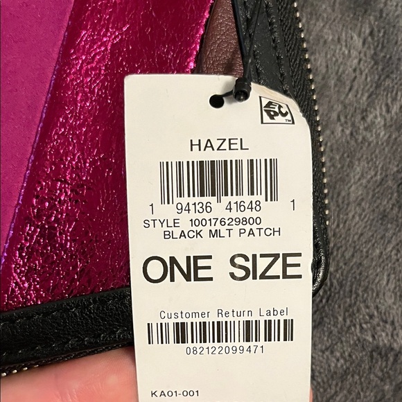 Hazel Vibrant Striped Wristlet Clutch - Picture 5 of 6